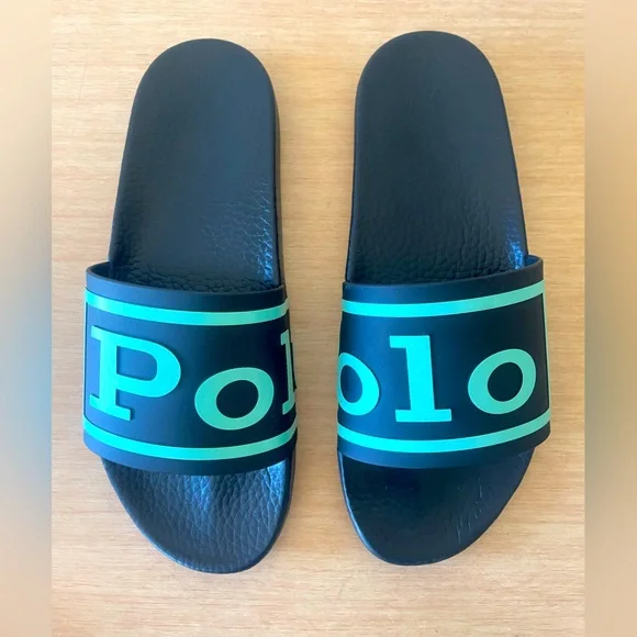 Polo Ralph Lauren Shoes Polo Ralph Lauren Mens Spell Out Black